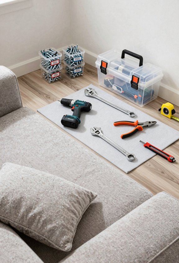 gather tools organize protect workspace