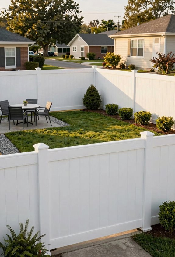 neighborhood fence aesthetics and climate suitability