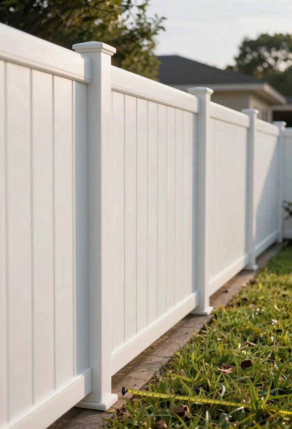 pvc fence cost per linear foot ranges