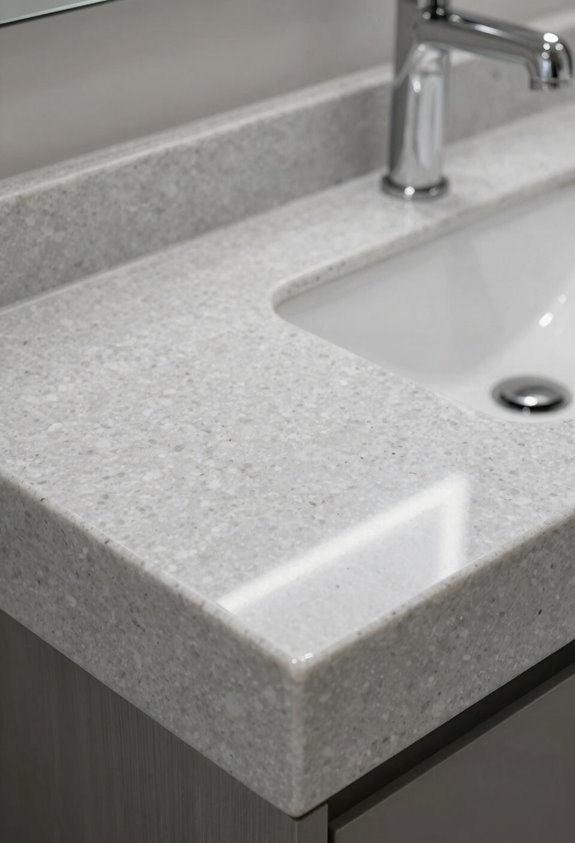 quartz vanity tops durable non porous low maintenance