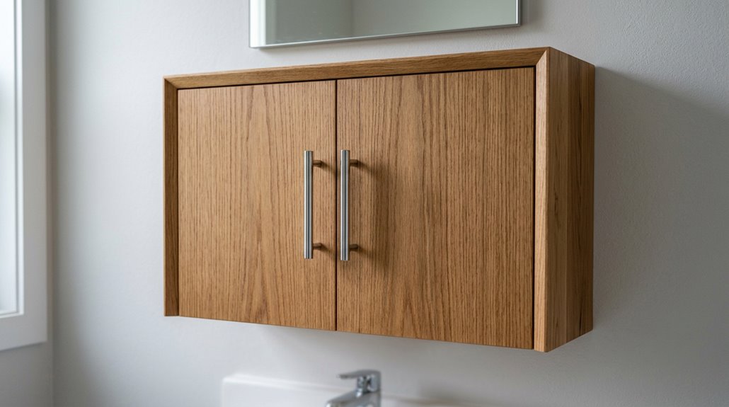 standard bathroom cabinet depths explained