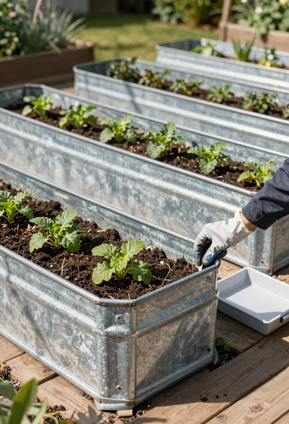 zinc leaches safely in soil